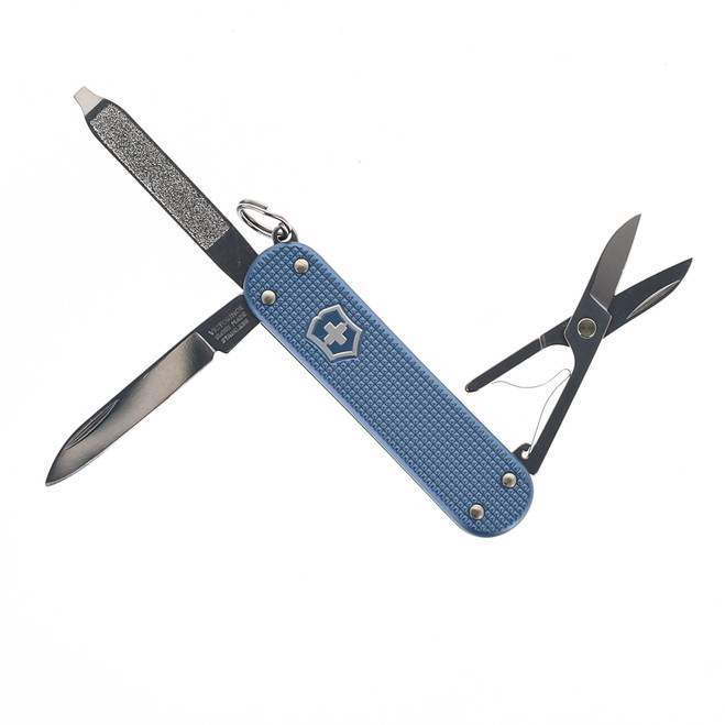 Victorinox SD Limited Edition Folding Knife/Multi-Tool Blue Alox Handle 0.6221.L26