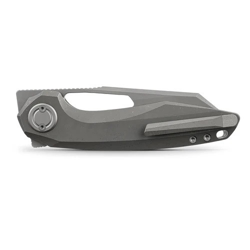 Vosteed Thunderbeast Folding Knife Dim Gray Titanium Handle M390