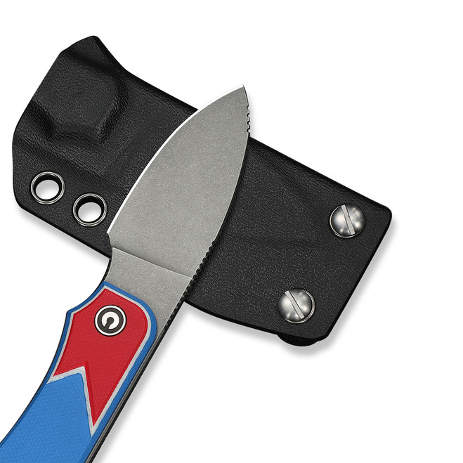 Civivi Baby Banter Fixed Blade Knife Jump Edition Red/White/Blue