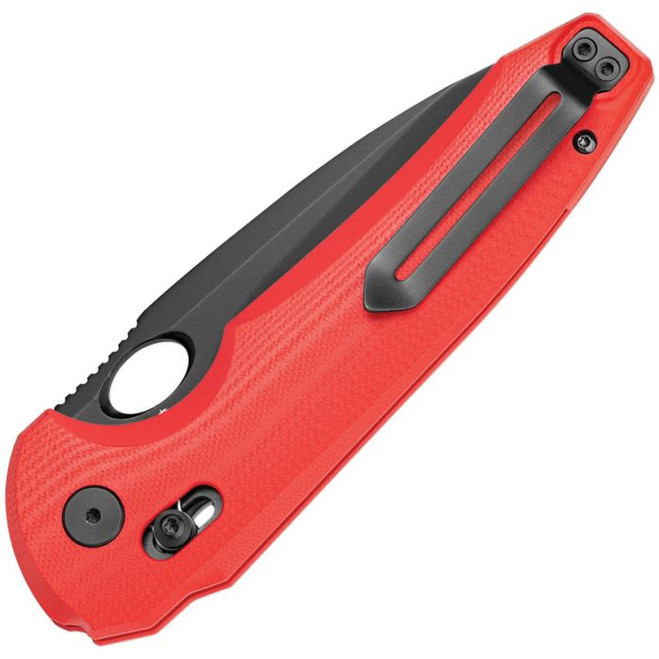 Bestech Noctar Folding Knife Red G10 Handle 14C28N Drop Point