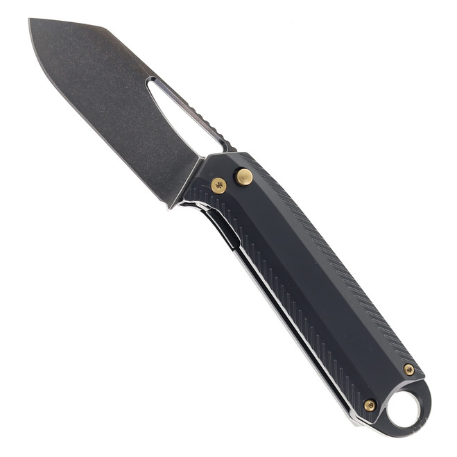 Ketuo Ventr 4 Folding Knife Black Titanium Handle Blackwashed M390 Blade Ventr V4 BK/SW