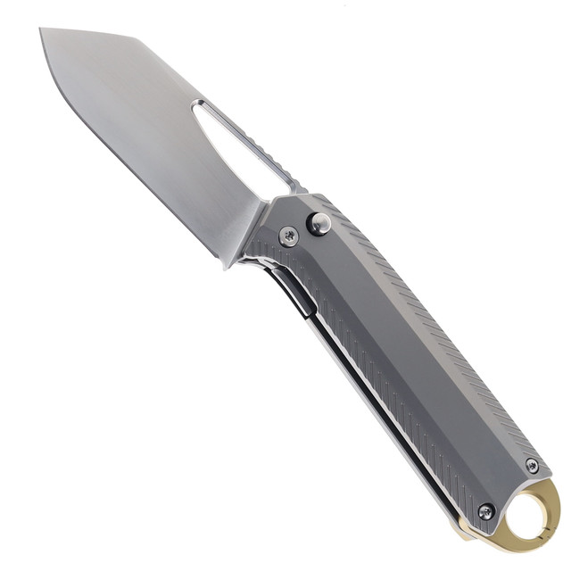 Ketuo Ventr 4 Folding Knife Beadblast Titanium Handle Satin M390 Blade Bronze Clip Ventr V4 G/P