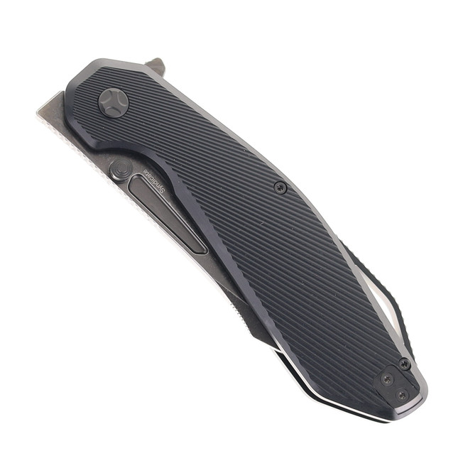 Ketuo Syndicate Folding Knife Black PEI Handle M390 Blade Black