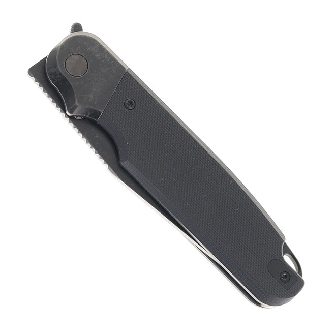 Rapax Buddy Folding Knife Black G10 Handle VG-10 Plain Edge Black