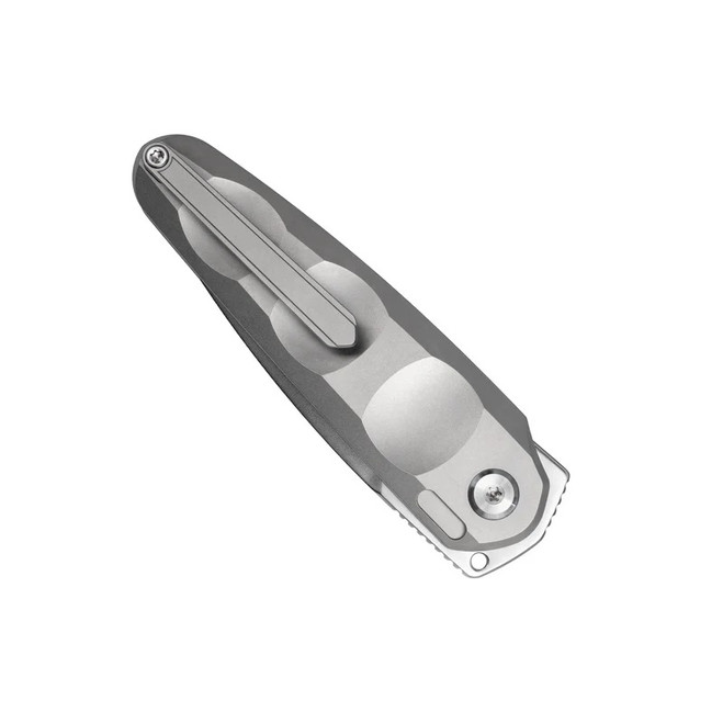 Molsect Loop Folding Knife Beadblast Titanium Handle N690 Drop