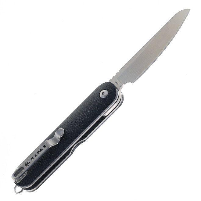 Rapax Mimi Folding Knife Black Micarta Handle VG-10 Plain Edge