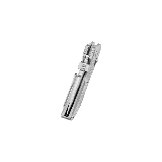 KB Jarpen Folding Knife Sandblast Titanium Handle S90V Drop Point