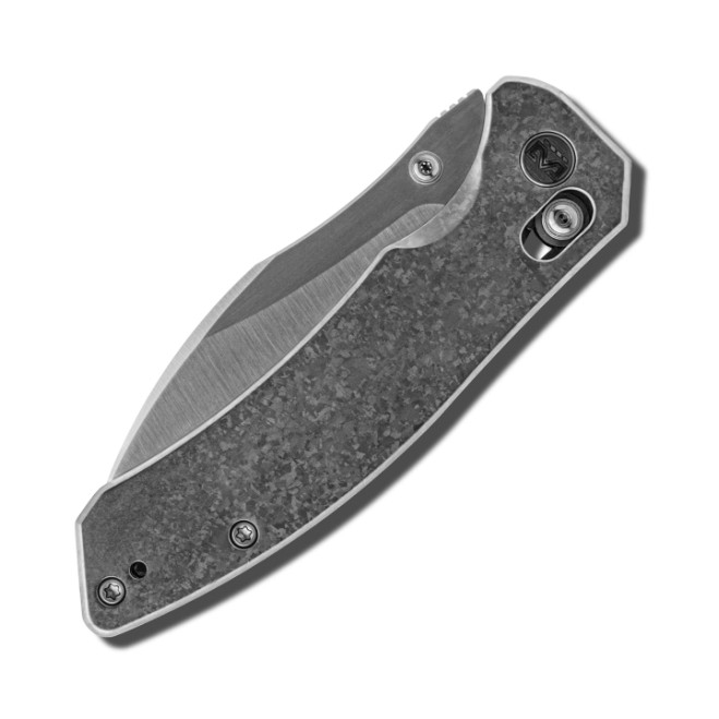 Miguron knives Norsa Folding Knife Crystalized Gray Titanium