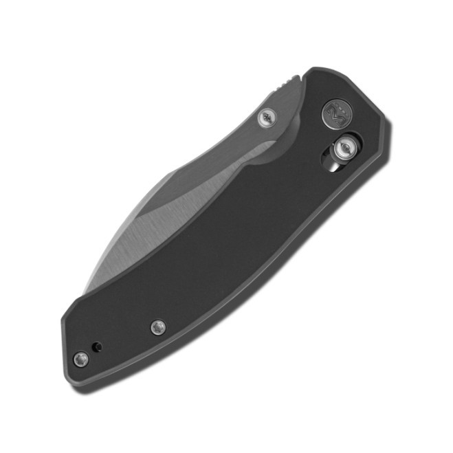 Miguron knives Norsa Folding Knife Dark Gray PVD Titanium Handle