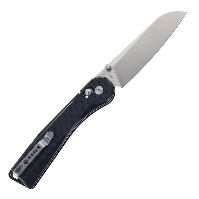 その他 S Rapax Wisp Folding Knife Black G10 Handle VG-10 Plain Edge Satin