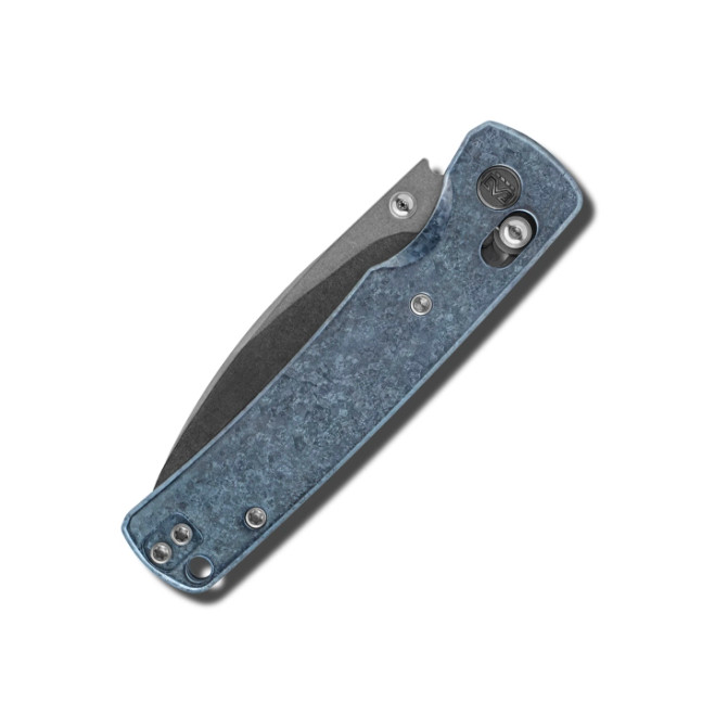 Miguron knives Vakor Folding Knife Crystalized Blue Titanium