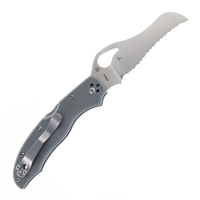 ハニー Spyderco Byrd Gooney Folding Knife Black G10 Handle 9Cr14MoV Fully
