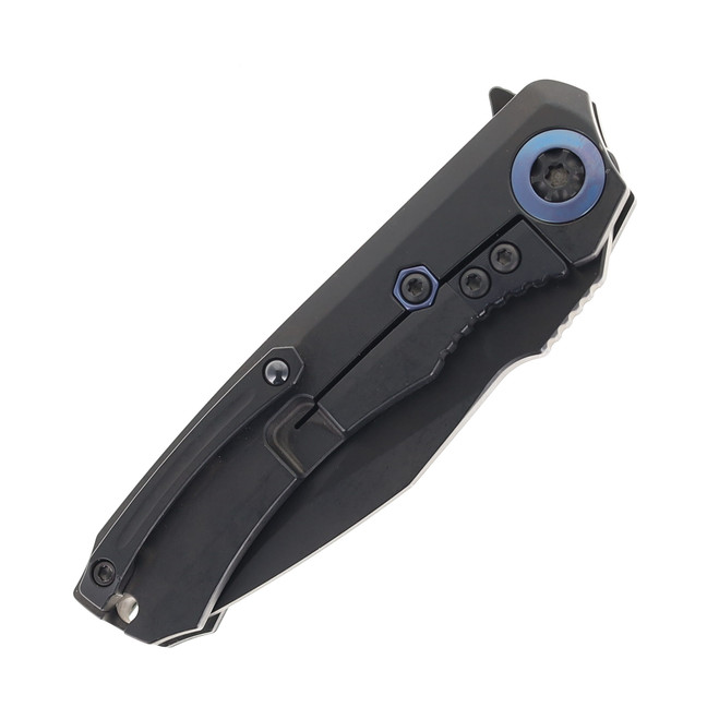 Heretic Knives Wraith Flipper Folding Knife Drop Point DLC CPM