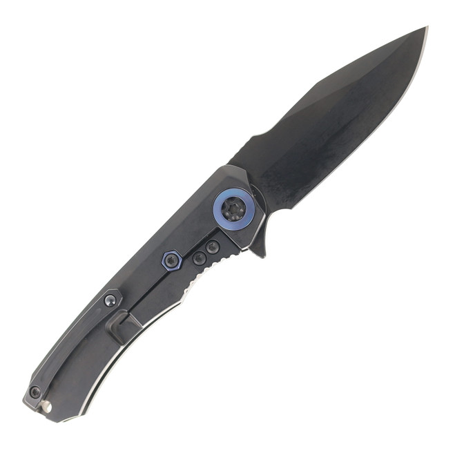 Heretic Knives Wraith Flipper Folding Knife Drop Point DLC CPM