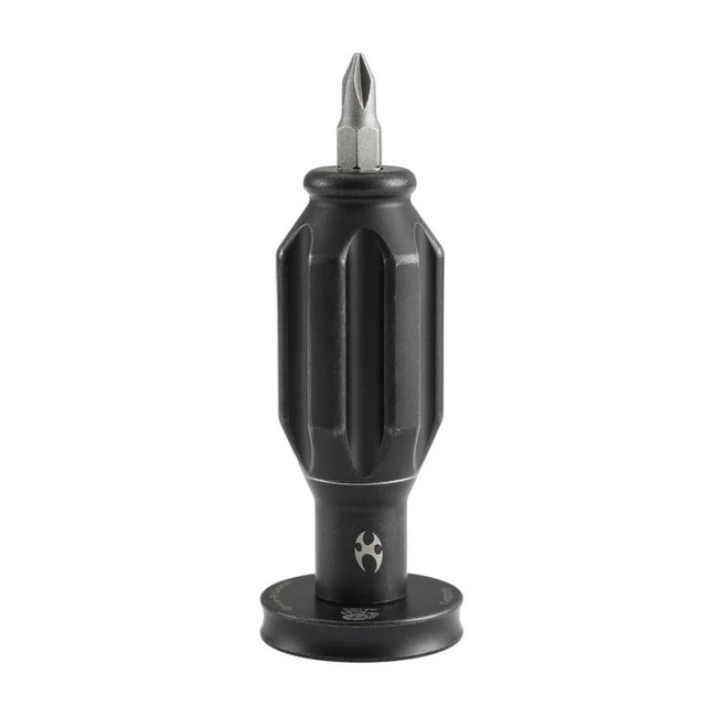Kansept EDC Bit Driver Blackwash Titanium Multi-Tool With Spinner