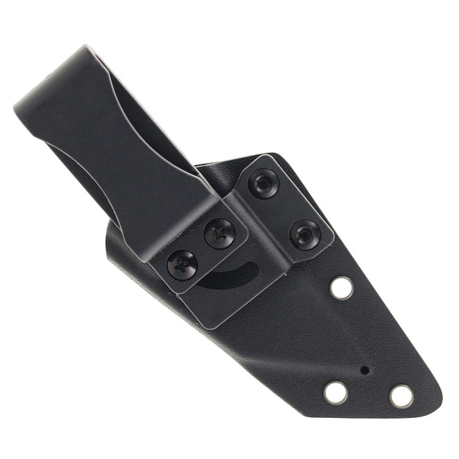Kansept Siafu Fixed Blade Knife Black Micarta Handle D2 Plain Edge