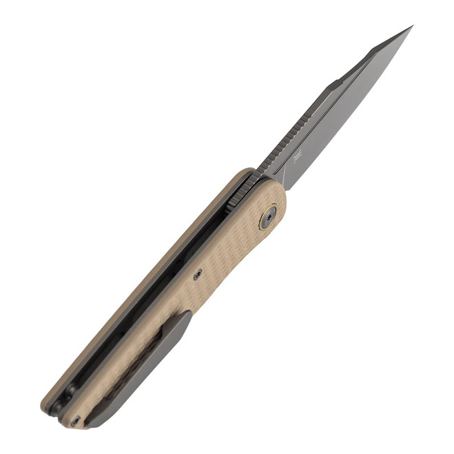 Kansept Nettle Folding Knife Light Sand G10 Handle 154CM Tanto