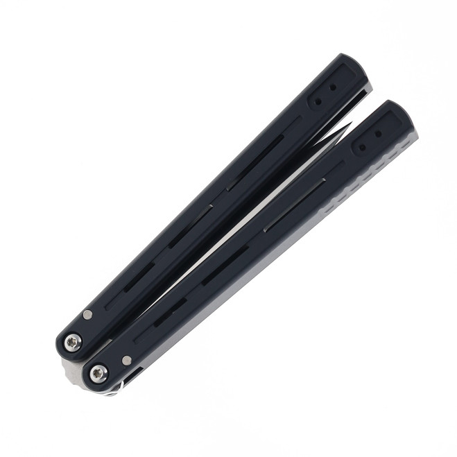 Pro-Tech FlyFather 2 Black Aluminum Channel Handles 154CM Satin