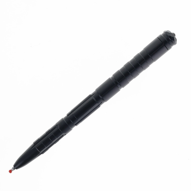 Remette Tactical Slide Click Pen/Glass Breaker Black Titanium Body RT-TP1E