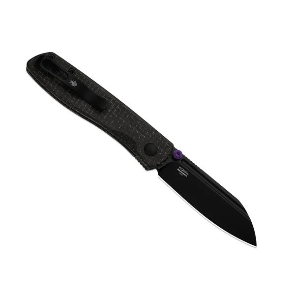 KENTEC KTC763 ベイトフィネス デジーノ キスラー ノースフォーク Kizer Renissance Folding Knife Black Micarta Handle N690