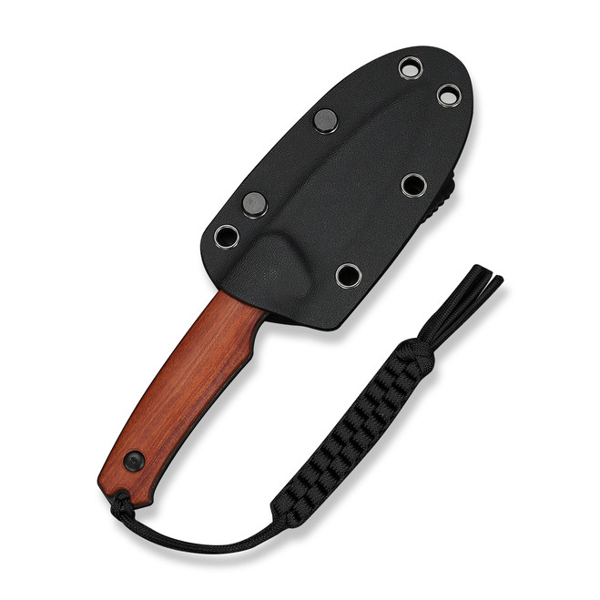 ウタウ Civivi Altus Fixed Blade Knife Guibourtia Wood Handle 14C28N Plain