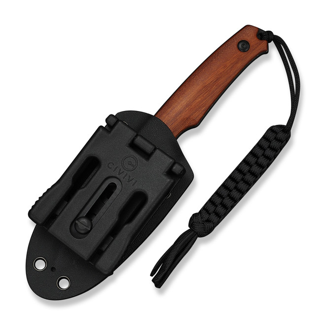 Civivi Altus Fixed Blade Knife Guibourtia Wood Handle 14C28N Plain