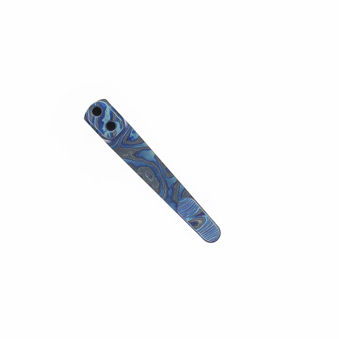 Divo Pony Stout V2 Zircuti Titanium Pocket Clip - White Mountain