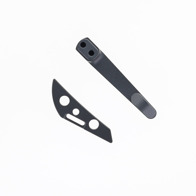 Divo Pony Stout V2 Zirconium Hardware Kit (Clip, Back Spacer)