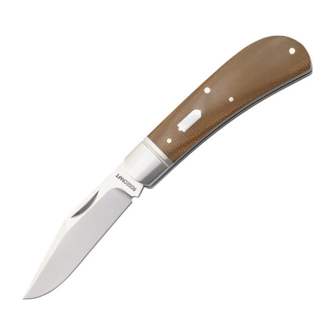 ボネクド　テサン　The Action 4枚セット　ラキドロ Rosecraft Hatchie River Jack Light Folding Knife Brown Micarta