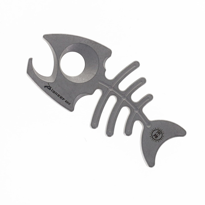 TwoSun EDC75 Fishbone Titanium Bottle Opener Tool