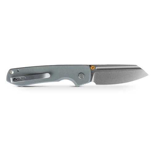 Vosteed Raccoon 2.0 Top Liner Lock Folding Knife Gray G10 Handle