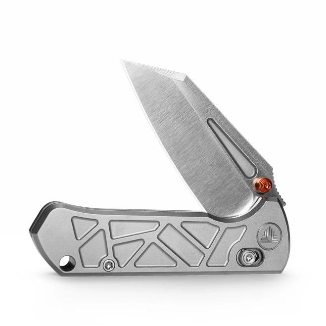 Trivisa Skarn-W Crossbar Lock Folding Knife Satin M390 Modified