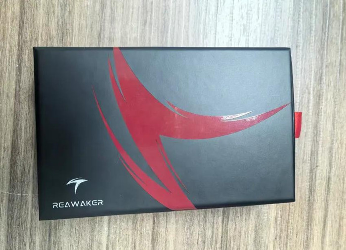 (Pre-Order Starting 3/27) Skelton Bladeworks & Reawaker Knives Trimaxion Folding Knife Black PVD Titanium Handle PVD M390 Blade