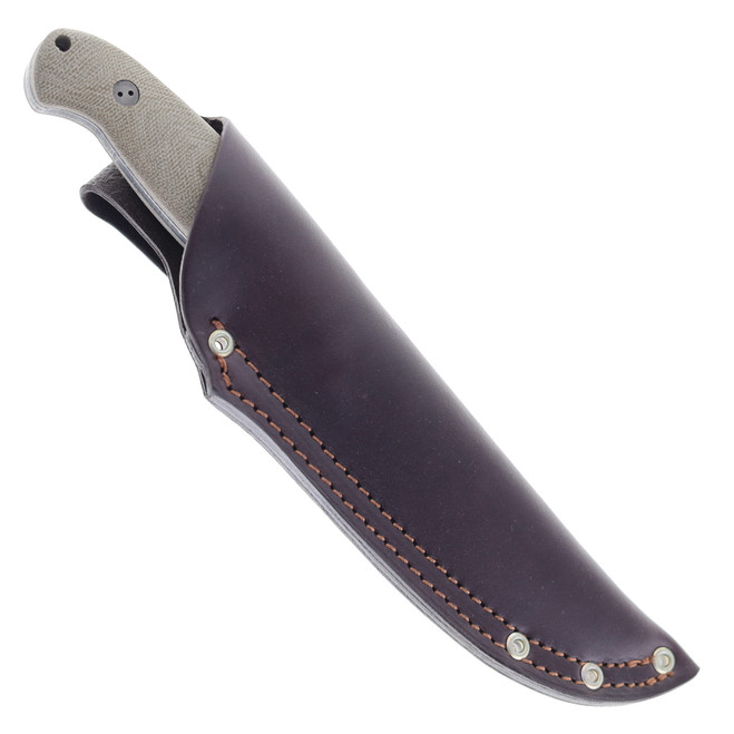 Bradford Knives 3D Guardian 5.5 Fixed Blade Knife Green Micarta
