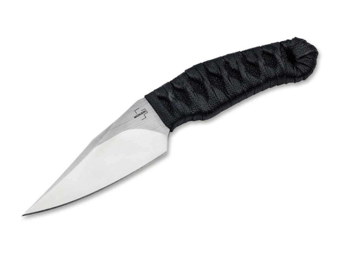 Boker 302 Fixed Blade Knife Satin Nitro-V Blade Nylon Handle 02BP0006