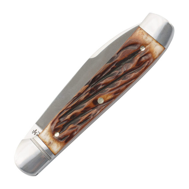Rosecraft Snake Creek Copperhead Folding Knife Dapper Jigged Bone