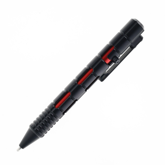 Maxace Judge 3 Pen Bolt Action Aluminum Black & Red Pen MC46-1-A