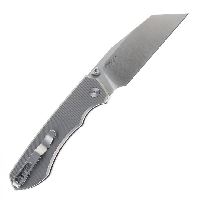 Kizer Wharning Folding Knife Ki3738A1 Titanium Handle Satin Elmax