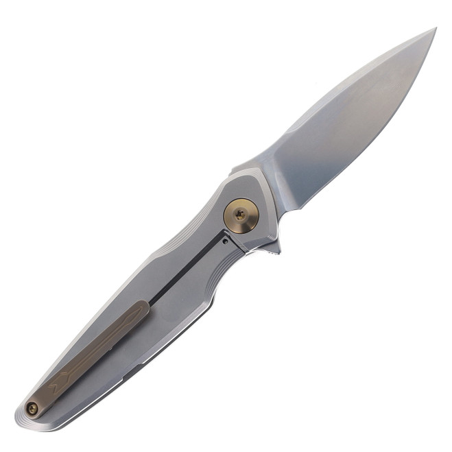 24 Spartan Blades Pandia Folding Knife Bronze Anodized Titanium