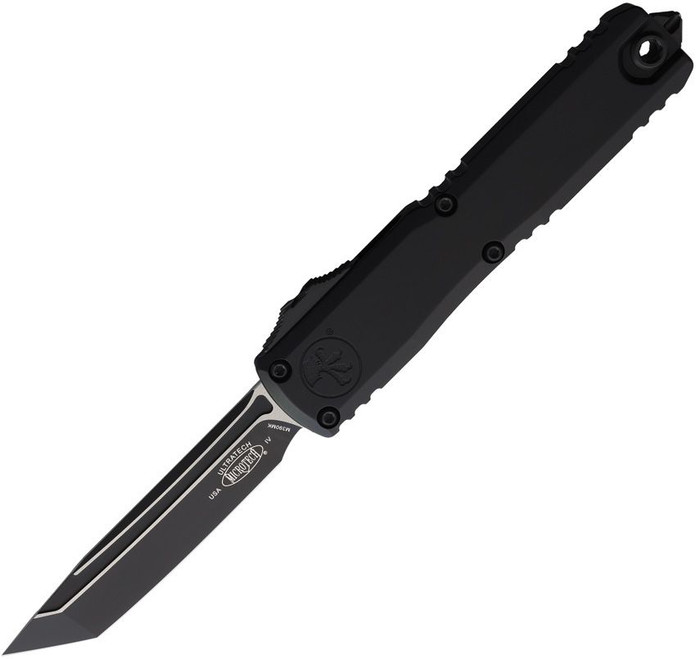 Microtech Ultratech Gen III ZBP OTF Automatic Knife Two-Tone Finish Bohler M390MK Tanto Blade 11234-1T