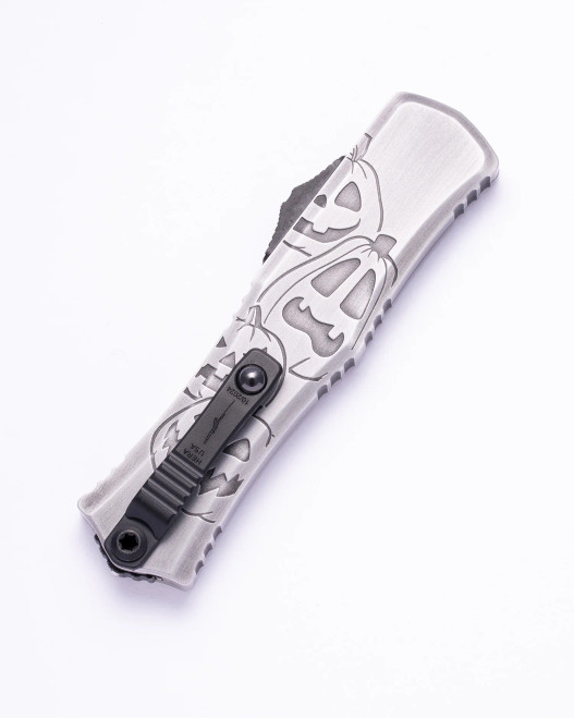 Microtech Hera II OTF Automatic Mini D/E Signature Series Brushed
