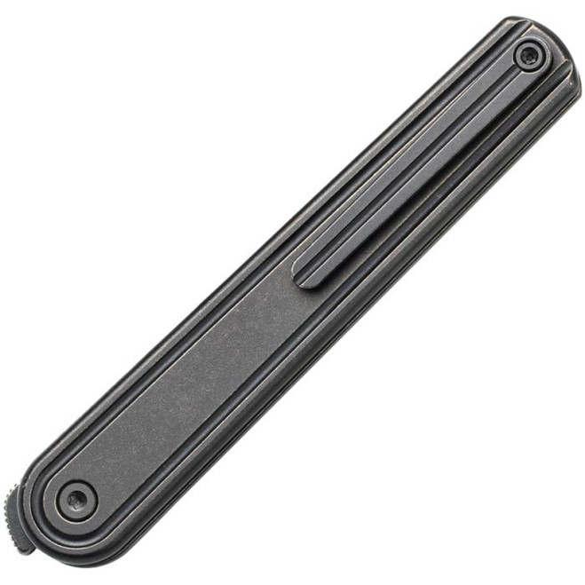 Bestech Ink Folding Knife Black Stonewash Titanium Handle Magnacut