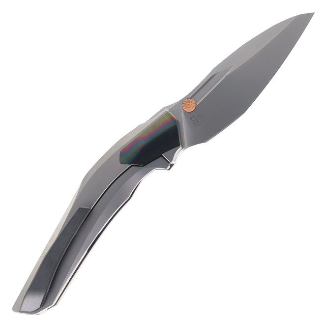 You Poikilo VK-Odon S1 Standard Folding Knife Gray Titanium/Zirconium