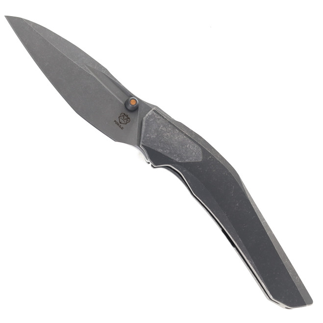 Poikilo VK-Odon Standard Folding Knife Dark Stonewash Titanium