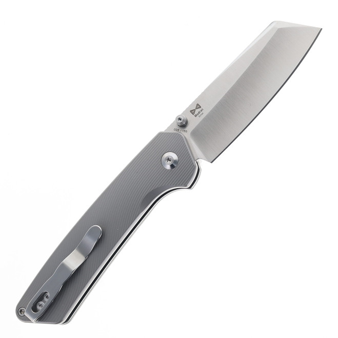 WMK Exclusive Kizer Madrac Folding Knife Titanium Handle Button