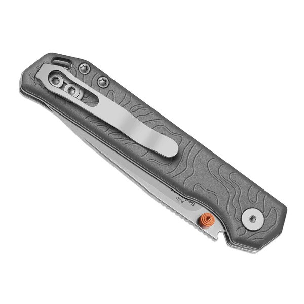 Kizer Begleiter 2.9 Folding Knife Gray Aluminum Handle S35VN Drop