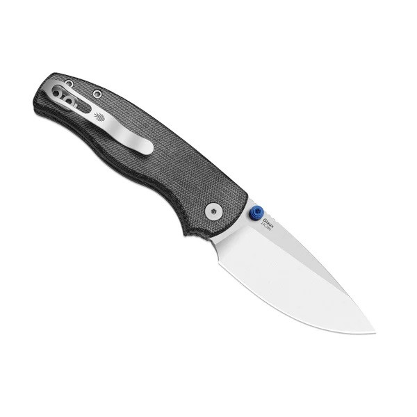 【YoH!!! 】 Kizer Glaux Folding Knife Black Norplex UltreX™ Micarta Handle