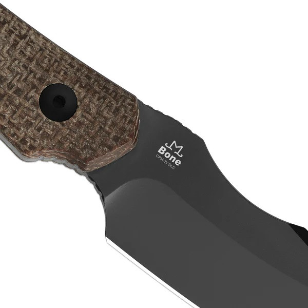 Kizer Bone Folding Knife Brown Norplex UltreX™ Micarta Handle 3V