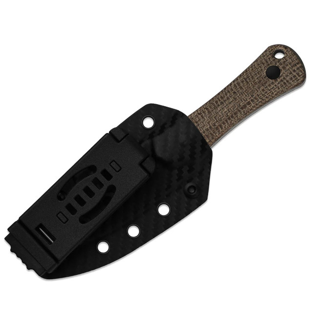 Kizer Bone Folding Knife Brown Norplex UltreX™ Micarta Handle 3V