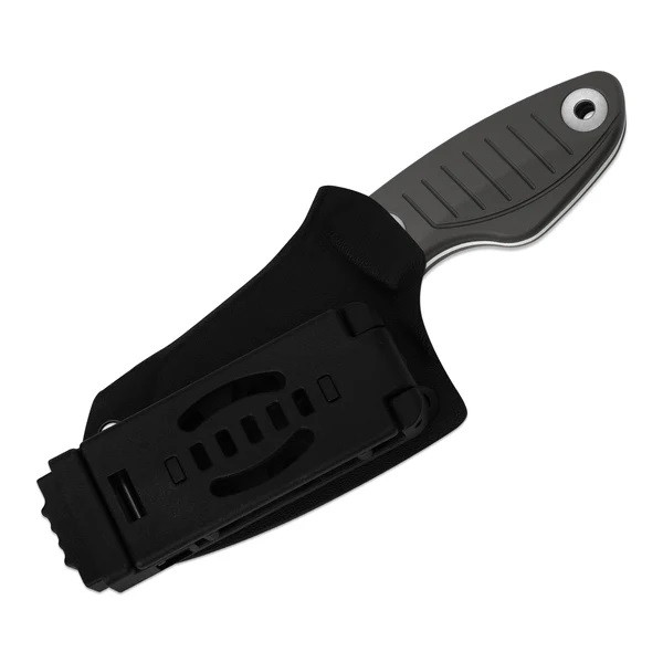 Kizer Nightjar Fixed Blade Knife Gray Aluminum Handle AUS-10